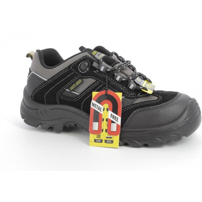 Skohus SAFETY JOGGER herrkänga black